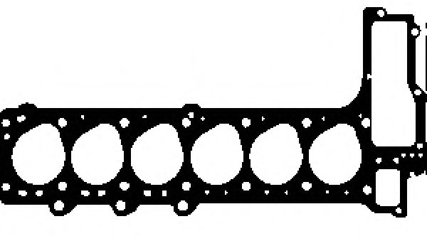 Прокладка головки блока цилиндров (ГБЦ) GLASER H03920-00