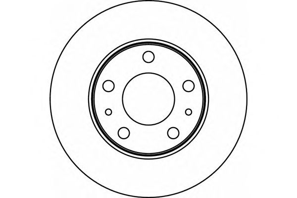 Тормозной диск HELLA 8DD 355 107-411