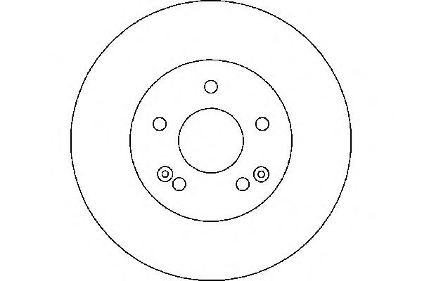 Гальмівний диск HELLA 8DD 355 107-501