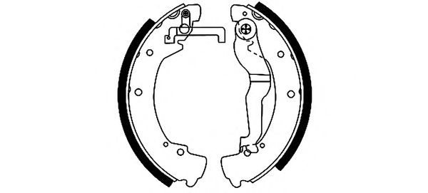Тормозные колодки HELLA 8DB 355 001-281