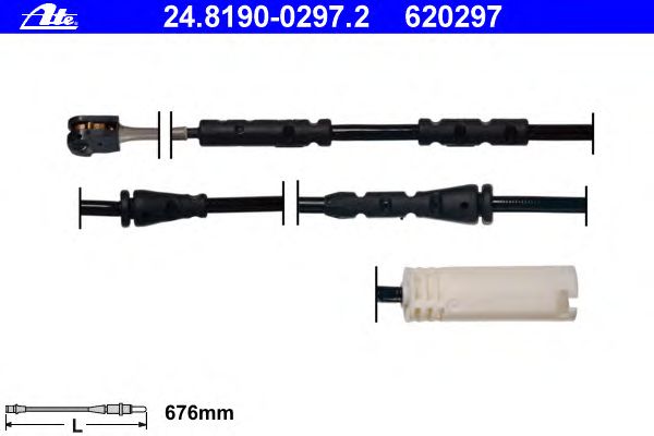 Датчик износа колодок ATE 24.8190-0297.2
