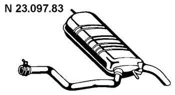 Глушник EBERSPÄCHER 23.097.83