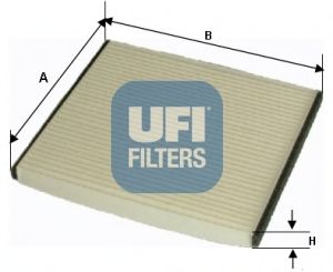 Фильтр салона UFI 53.076.00