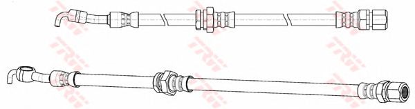 Тормозной шланг TRW PHD948