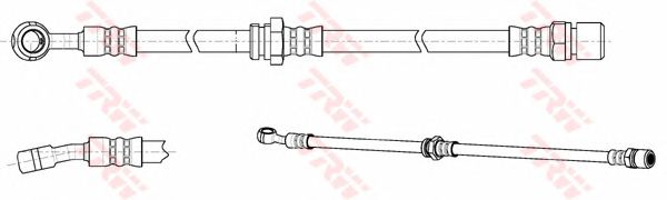 Гальмівний шланг TRW PHD992