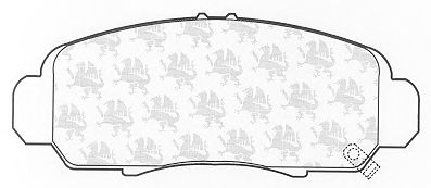 Тормозные колодки QH International BP1217