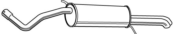 Глушитель WALKER 23345