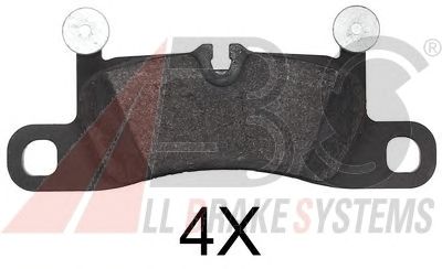 Тормозные колодки A.B.S. 37788