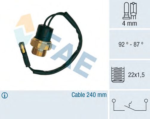 Датчик включения вентилятора FAE 37490