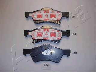 Тормозные колодки ASHIKA 50-00-002