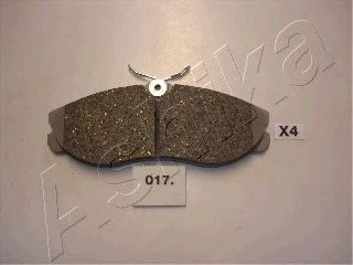 Тормозные колодки ASHIKA 50-00-017