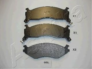 Тормозные колодки ASHIKA 50-00-056
