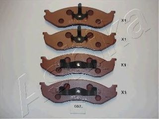 Тормозные колодки ASHIKA 50-00-057