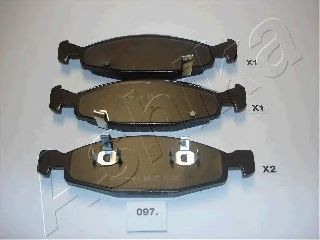 Тормозные колодки ASHIKA 50-00-097