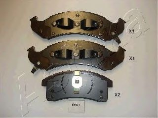 Тормозные колодки ASHIKA 50-00-098