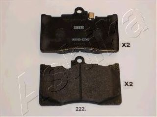 Тормозные колодки ASHIKA 50-02-222