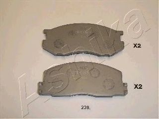 Тормозные колодки ASHIKA 50-02-239