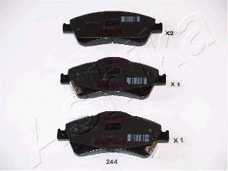 Тормозные колодки ASHIKA 50-02-244