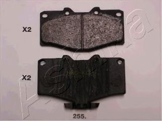 Гальмівні колодки ASHIKA 50-02-255