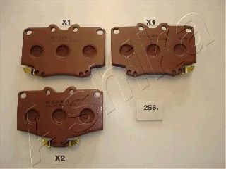 Тормозные колодки ASHIKA 50-02-256