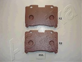 Тормозные колодки ASHIKA 50-02-293