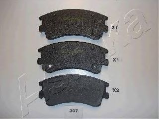 Тормозные колодки ASHIKA 50-03-307