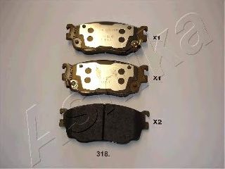 Тормозные колодки ASHIKA 50-03-318