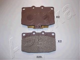 Тормозные колодки ASHIKA 50-03-329