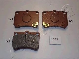 Тормозные колодки ASHIKA 50-03-332