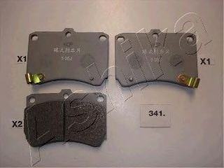 Тормозные колодки ASHIKA 50-03-341