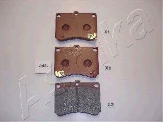 Тормозные колодки ASHIKA 50-03-342