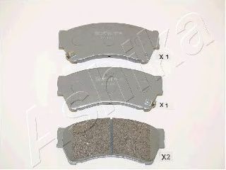 Тормозные колодки ASHIKA 50-03-346