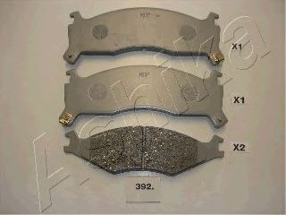 Тормозные колодки ASHIKA 50-03-392