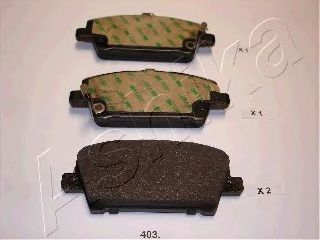 Тормозные колодки ASHIKA 50-04-403