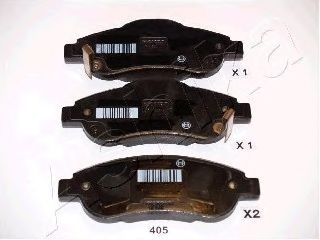 Тормозные колодки ASHIKA 50-04-405