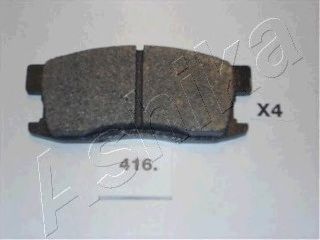 Гальмівні колодки ASHIKA 50-04-416