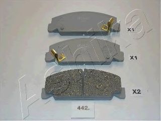Тормозные колодки ASHIKA 50-04-442