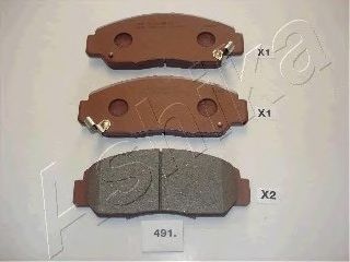 Тормозные колодки ASHIKA 50-04-491