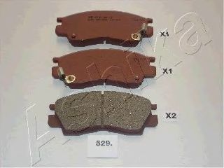 Тормозные колодки ASHIKA 50-05-529