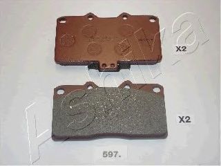 Тормозные колодки ASHIKA 50-05-597