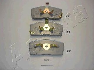 Тормозные колодки ASHIKA 50-06-606