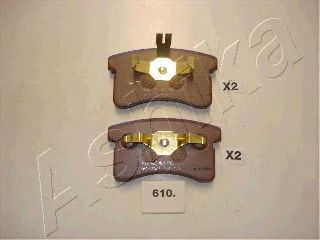 Тормозные колодки ASHIKA 50-06-610