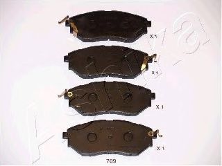 Тормозные колодки ASHIKA 50-07-709