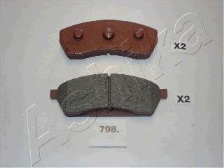 Гальмівні колодки ASHIKA 50-07-798