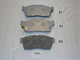 Тормозные колодки ASHIKA 50-08-809