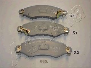 Тормозные колодки ASHIKA 50-08-885