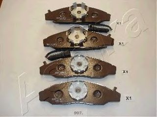 Тормозные колодки ASHIKA 50-09-997