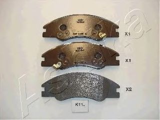 Тормозные колодки ASHIKA 50-0K-K11