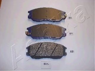 Тормозные колодки ASHIKA 50-0S-S01