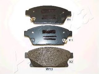 Тормозные колодки ASHIKA 50-0W-W13